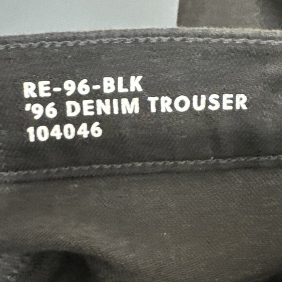 J.Crew Women's 26 1996 Denim Wide Leg Trouser Jeans Black NWWT Inseam 31.5' - Picture 10 of 16